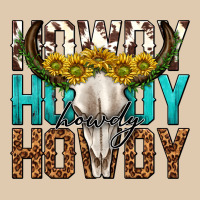 Howdy Howdy Howdy Western Bull Skull Heavyweight Sweatshirt | Teevron