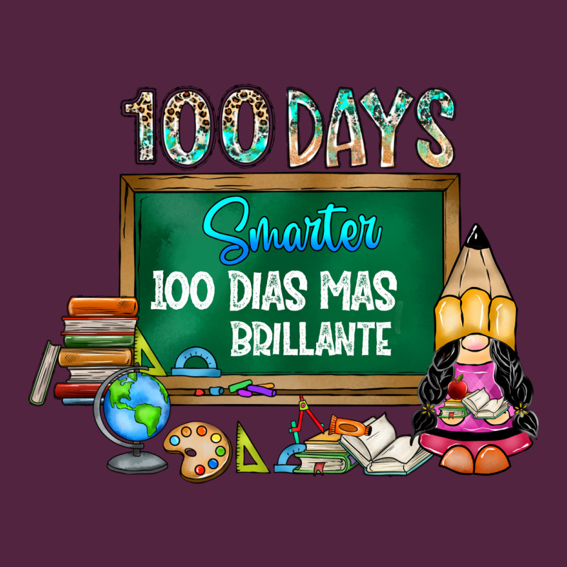 100 Days Smarter 100 Dias Mas Brillante Urban Hoodie by SublimationCraftShop | Teevron