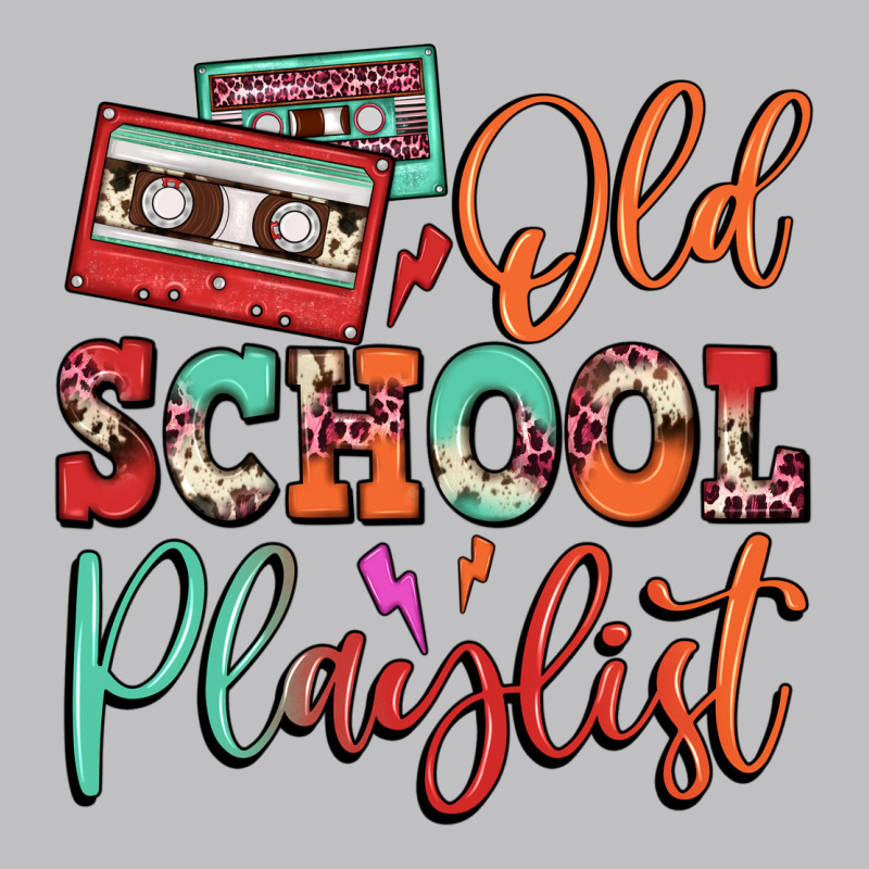 Old School Playlist Cassette Long Sleeve Tee by FaDigitalArtStudio | Teevron