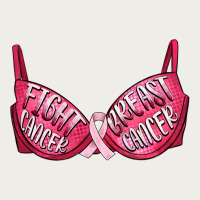 Fight Cancer Breast Cancer Bra Zipper Hoodie | Teevron