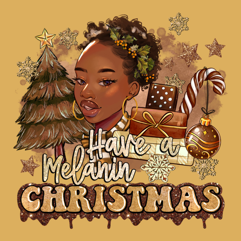 Have A Melanin Christmas  Black Woman Premium Hoodie by MaliasSmallBusiness | Teevron