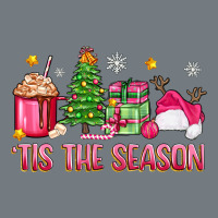 'tis The Season Pink Christmas Heavyweight Sweatshirt | Teevron