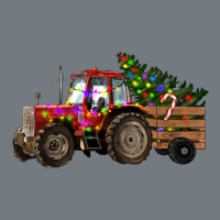 Christmas Farm Tractor Heavyweight Sweatshirt | Teevron