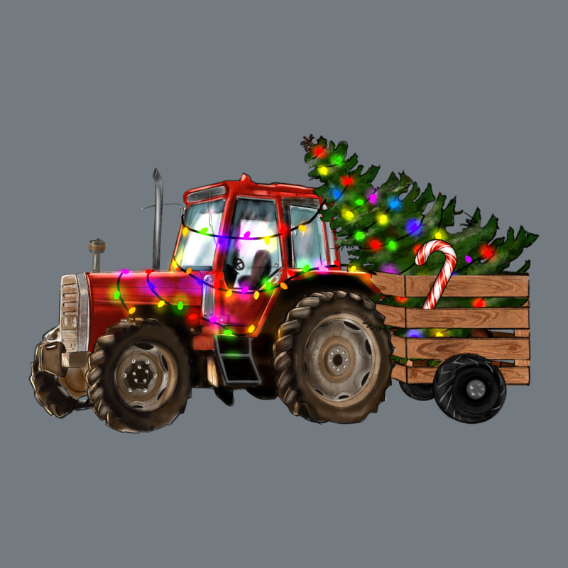 Christmas Farm Tractor Heavyweight Sweatshirt by RanaPortraitStore | Teevron