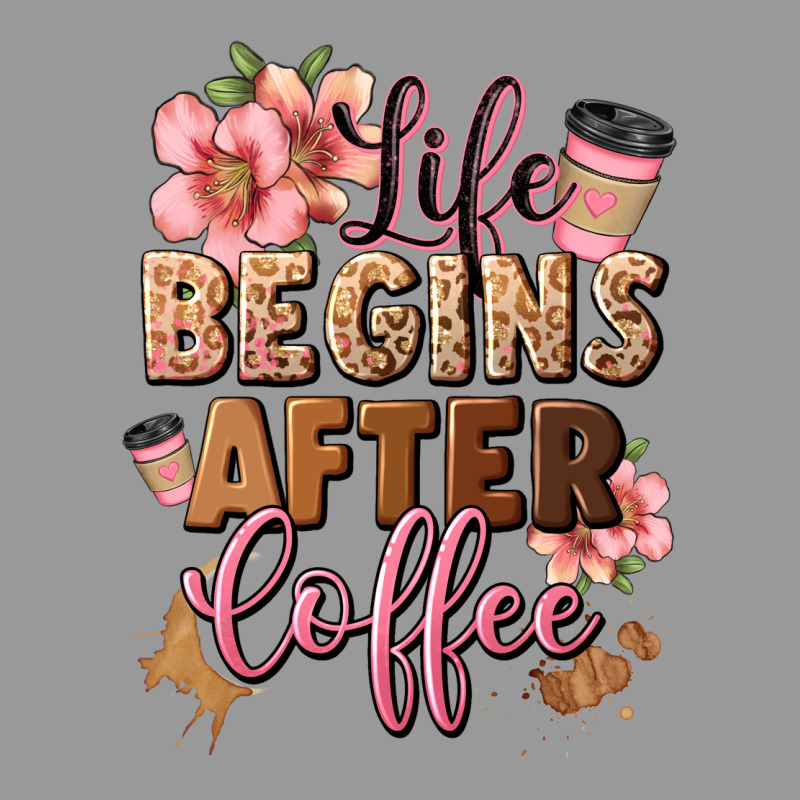 Life Begins After Coffee Vintage Hoodie by JahusDesignShop | Teevron