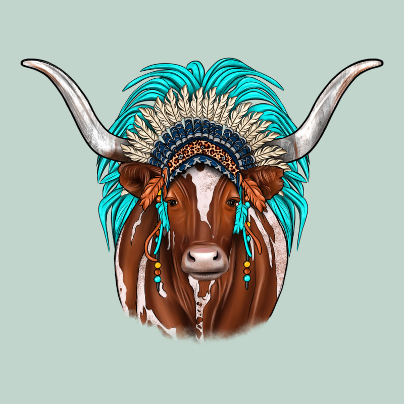 Texas Longhorn Indian Headdress Zipper Hoodie by JahusDesignShop | Teevron