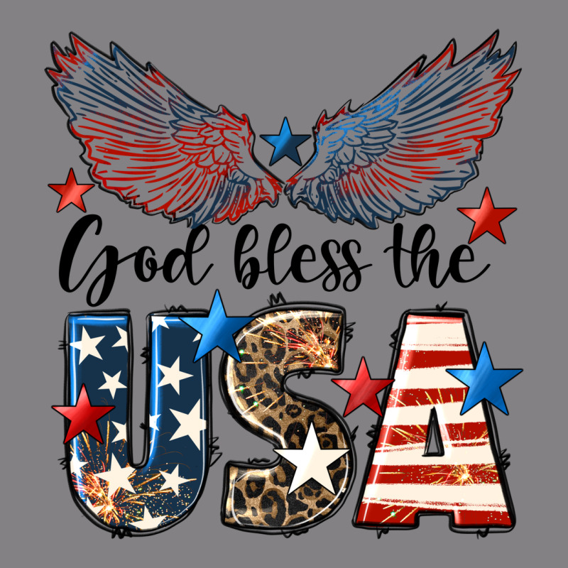 Western God Bless The Usa Heavyweight Hoodie by LillyAllenDesigns | Teevron