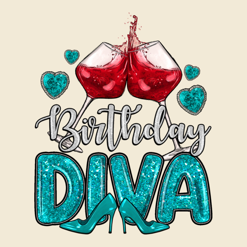 Birthday Diva Turquoise Premium Hoodie by MaliasSmallBusiness | Teevron