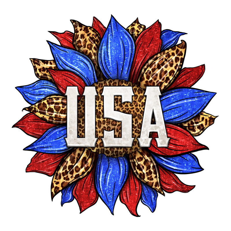 American Sunflower Long Sleeve Tee by HRA Design Shop | Teevron