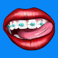 Lips Dental Braces Zipper Hoodie | Teevron