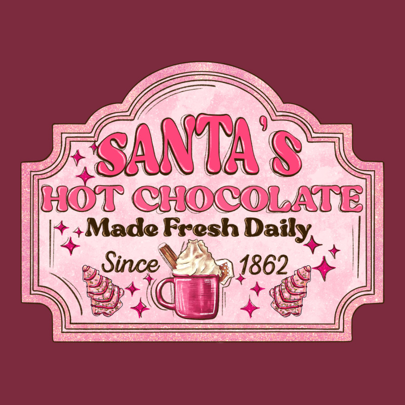 Santas Hot Chocolate Premium Hoodie by MaliasSmallBusiness | Teevron
