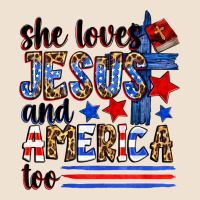 She Loves Jesus And America Too Urban Heavy Tee | Teevron