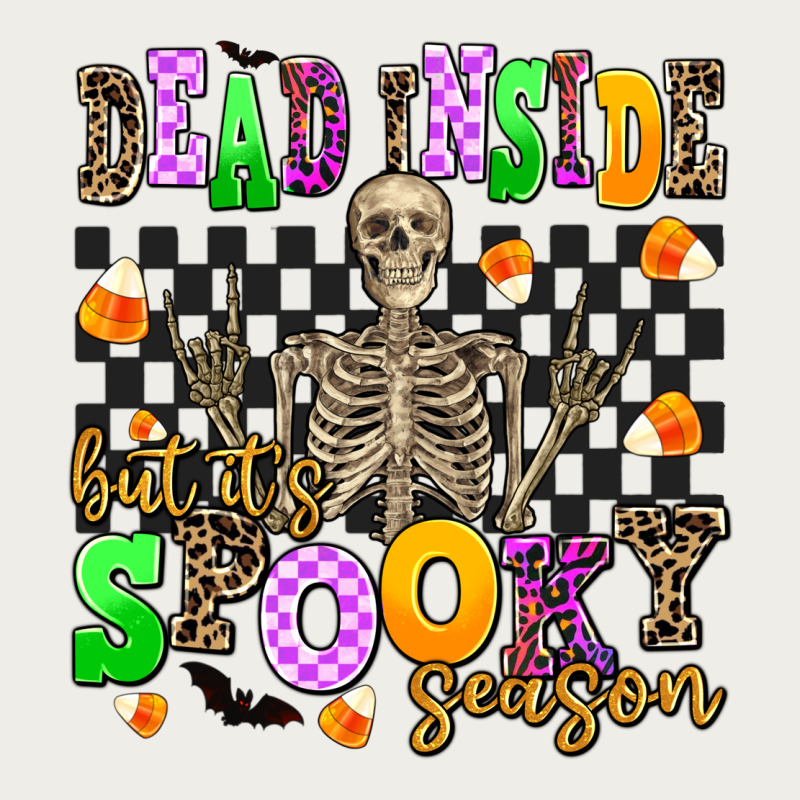 Dead Inside But Its Spooky Season Zipper Hoodie by AdoDesignShop | Teevron