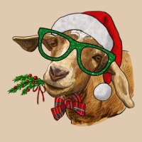 Christmas Glasses Goat Heavyweight Sweatshirt | Teevron