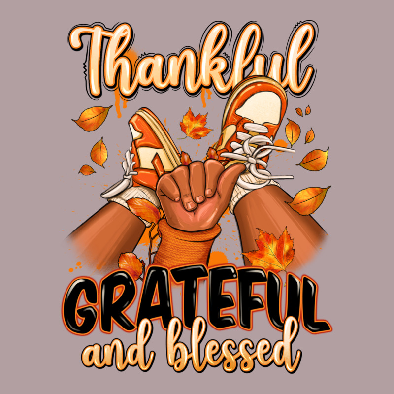 Thankful Grateful And Blessed Black Boy Sneakers Vintage Hoodie by RanaPortraitStore | Teevron
