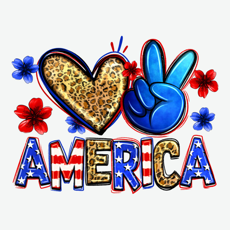 Peace Love America Urban Heavy Tee by Zillion Design Studio | Teevron