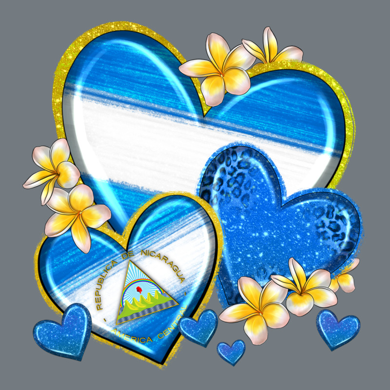 Nicaragua Hearts Heavyweight Sweatshirt by texasbilliewilder | Teevron