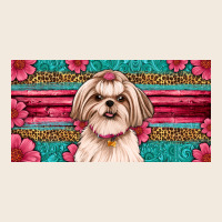 Western Shih Tzu License Plate Design Zipper Hoodie | Teevron