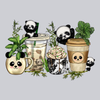 Panda Coffee Cups Heavyweight Sweatshirt | Teevron