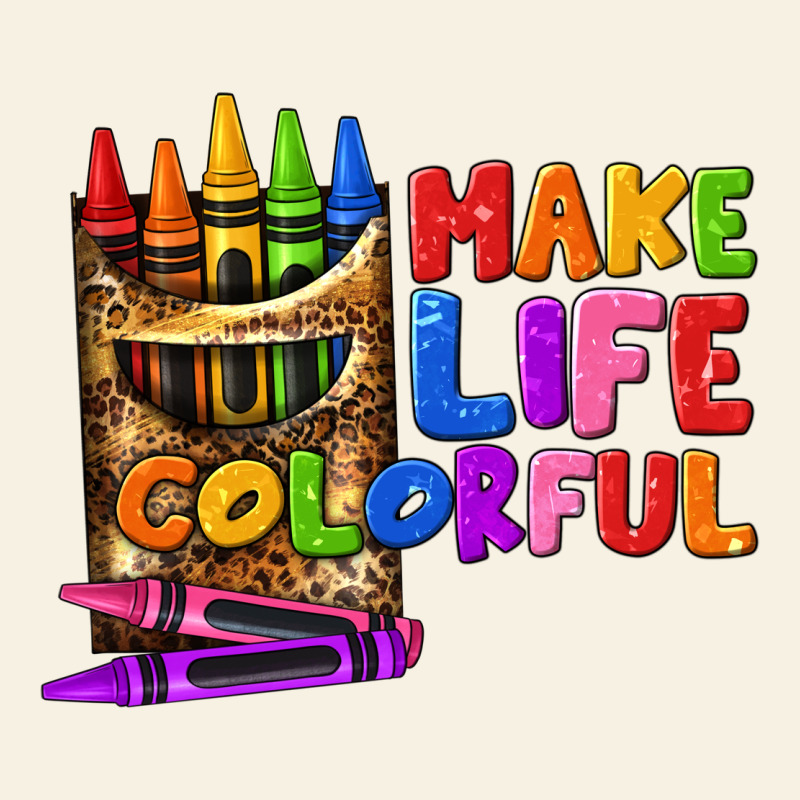 Make Life Colorful Vintage Tee by texasbilliewilder | Teevron