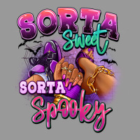 Sorta Sweet Sorta Spooky Sneaker And Heel Afro Wom Vintage Hoodie | Teevron