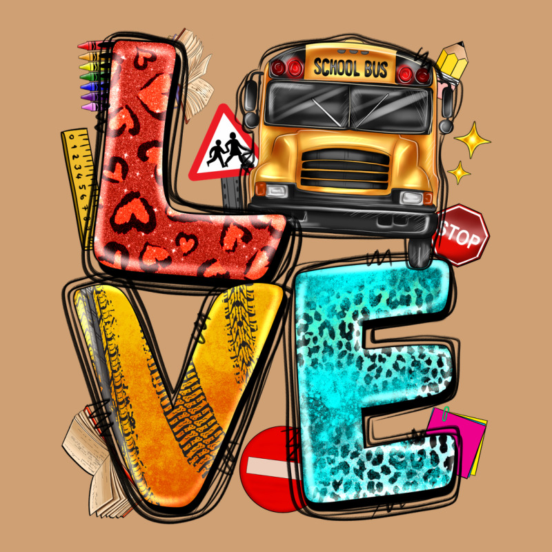 Love School Bus Vintage Tee by texasbilliewilder | Teevron