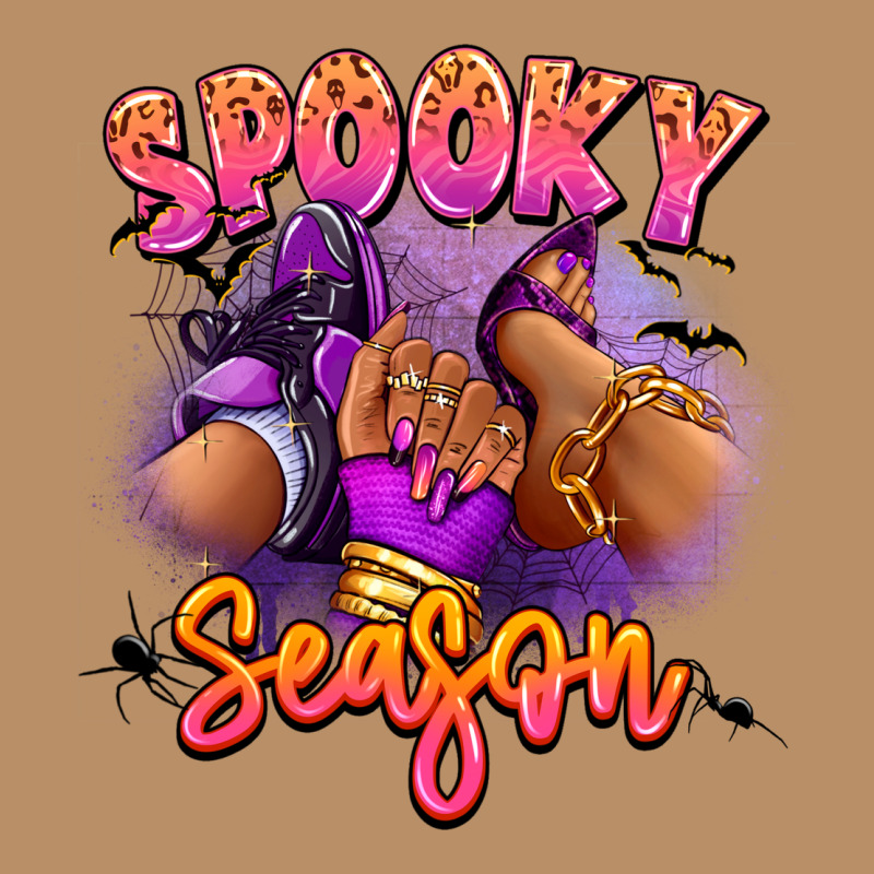 Spooky Season Sneaker And Heel Afro Woman Vintage Hoodie by RanaPortraitStore | Teevron