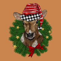 Christmas Wreath Baby Calf Heavyweight Hoodie | Teevron