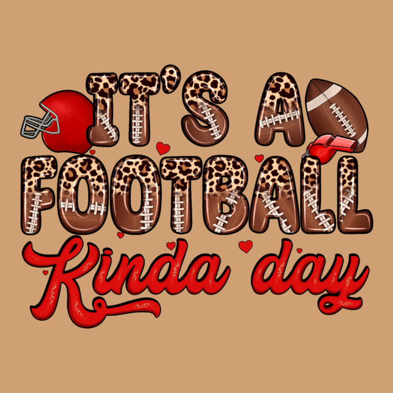 It S A Football Kinda Day Vintage Tee by Zillion Design Studio | Teevron