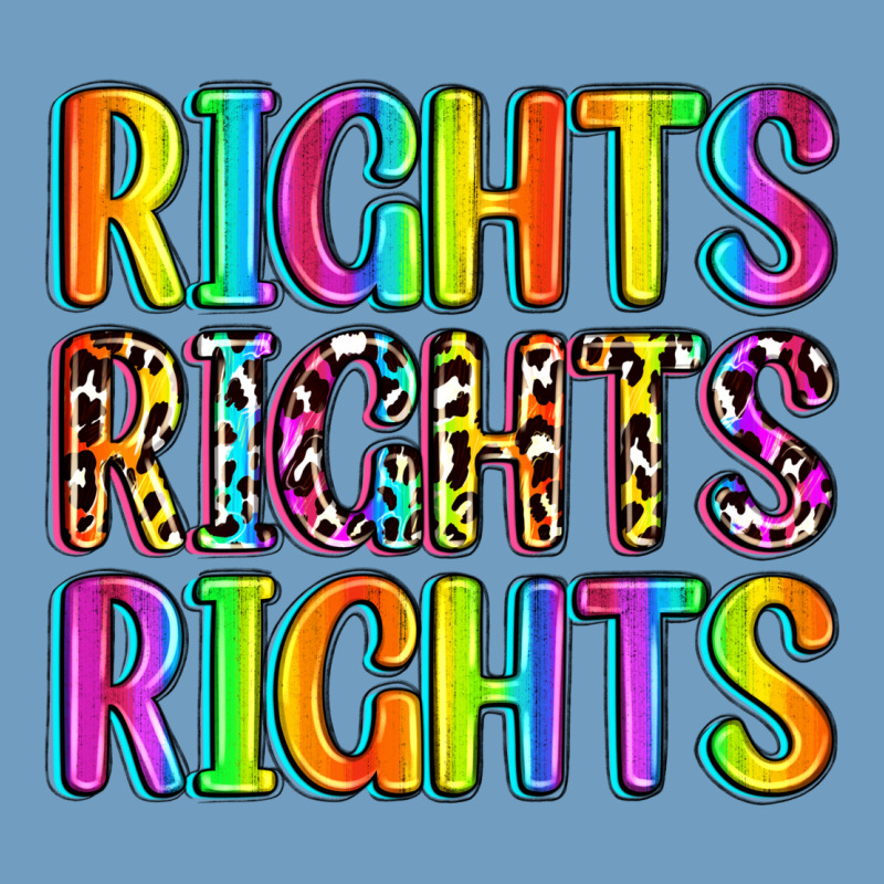 Rights Rights Rights (pride) Urban Heavy Tee by Zillion Design Studio | Teevron