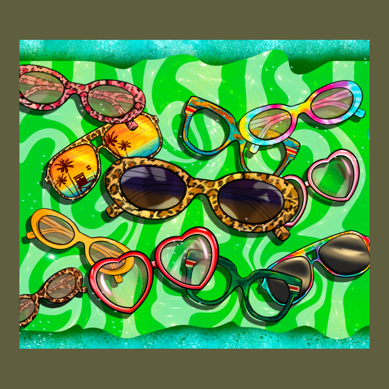 Sunglasses Vintage Tee by BarkalooDesign | Teevron