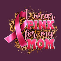 I Wear Pink For My Mom Urban Hoodie | Teevron