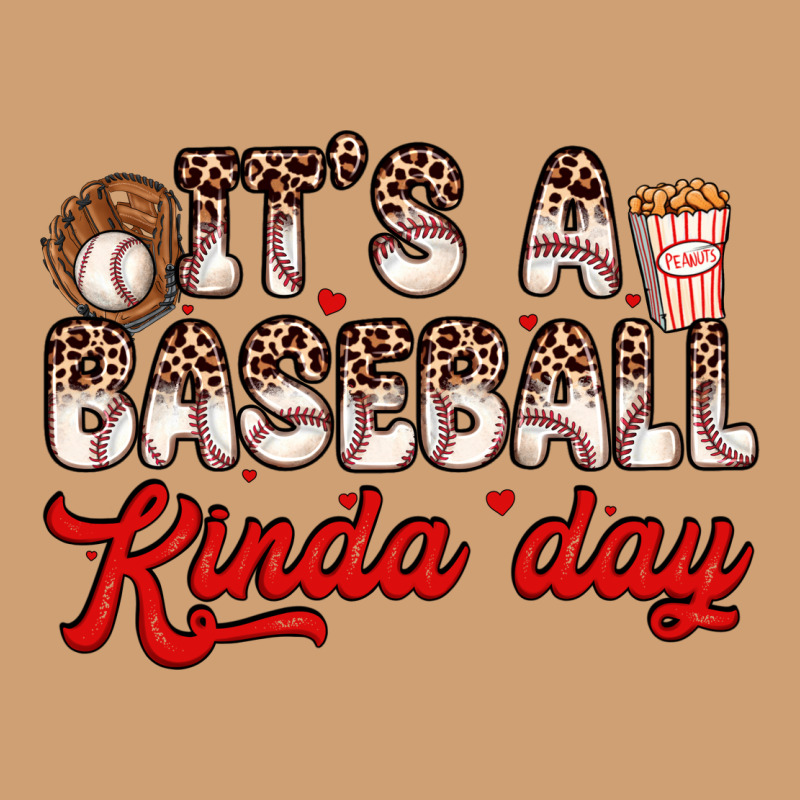 It S A Baseball Kinda Day Vintage Tee by Zillion Design Studio | Teevron