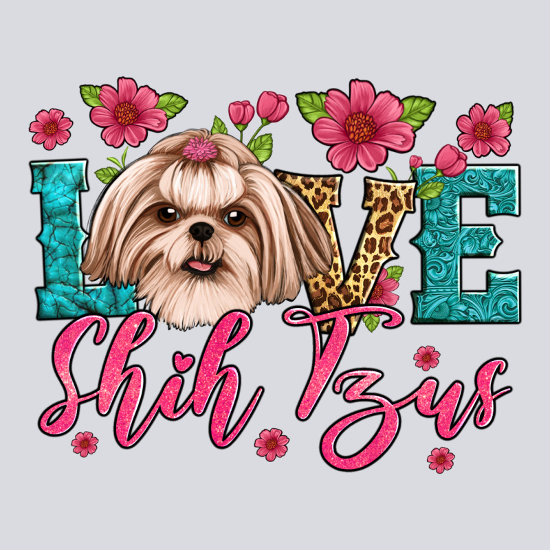 Love Shih Tzus Zipper Hoodie by JahusDesignShop | Teevron