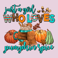 Just A Girl Who Loves Pumpkin Spice Ladies Tee | Teevron