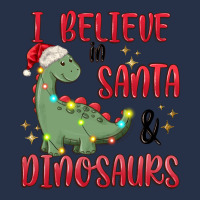 I Believe In Santa & Dinosaurs Premium Hoodie | Teevron
