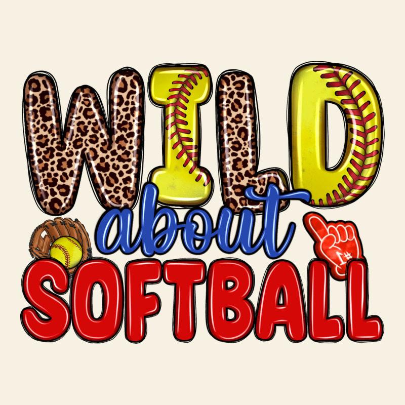 Wild About Softball Vintage Tee by Zillion Design Studio | Teevron