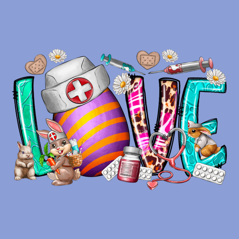 Love Easter Day Nurse Long Sleeve Tee by RacoonDesign | Teevron