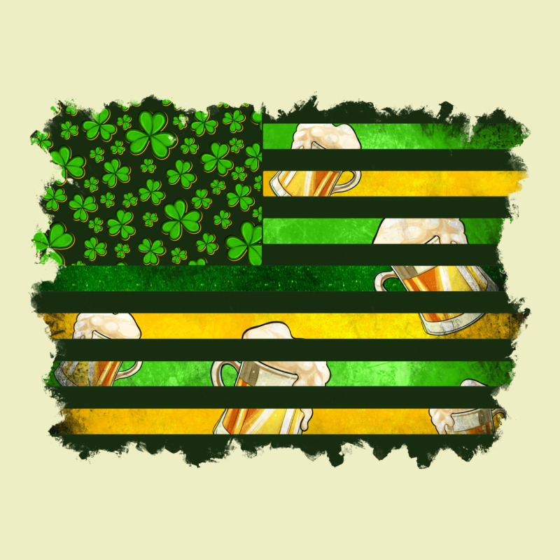St Patrick's Day American Flag Urban Hoodie by Artiststas | Teevron