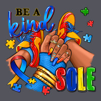 Be A Kind Sole Autism Afro Girl Sneakers Vintage Hoodie | Teevron
