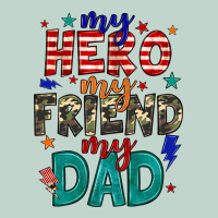 My Hero My Friend My Dad Zipper Hoodie | Teevron
