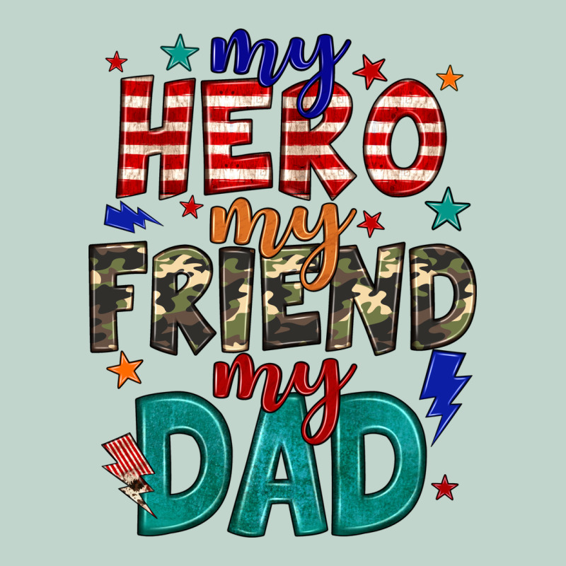 My Hero My Friend My Dad Zipper Hoodie by JahusDesignShop | Teevron