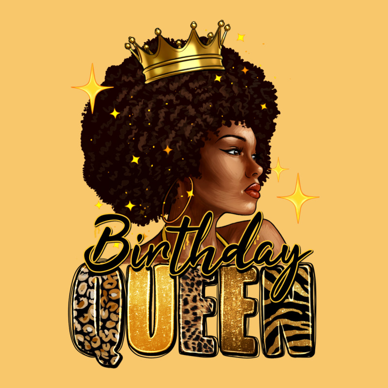 Birthday Queen Afro Girl Vintage Hoodie by RanaPortraitStore | Teevron