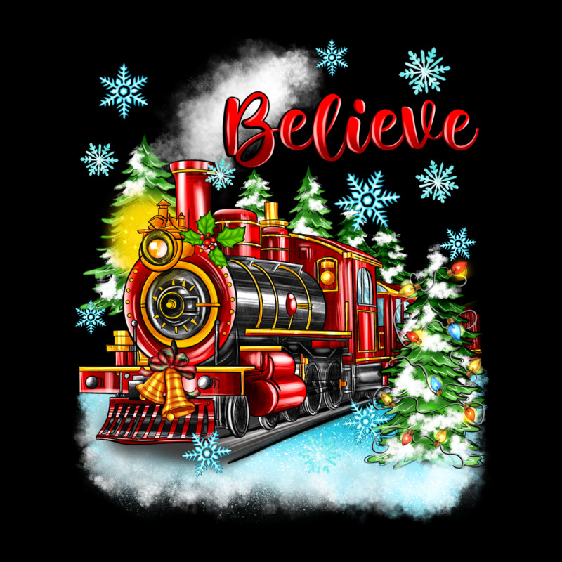Christmas Polar Express Believe Heavyweight Sweatshirt by Zillion Design Studio | Teevron