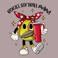 Boujee Softball Mama Vintage Hoodie | Teevron