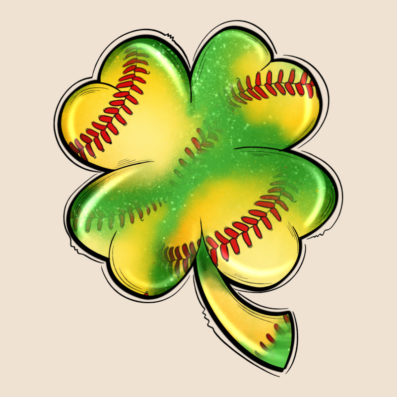St. Patrick's Day Clover Softball Urban Hoodie by Artiststas | Teevron