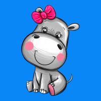 Cute Hippopotamus Zipper Hoodie | Teevron