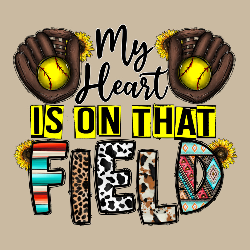 My Heart Is On That Field Long Sleeve Tee by CowhideDigitalArt | Teevron