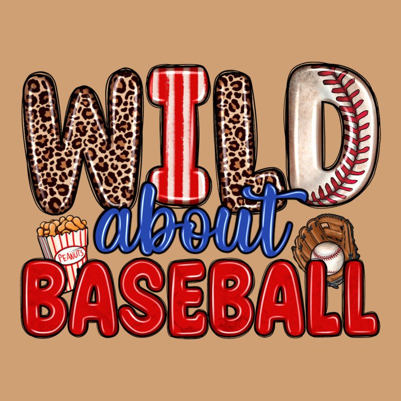Wild About Baseball Vintage Tee by Zillion Design Studio | Teevron