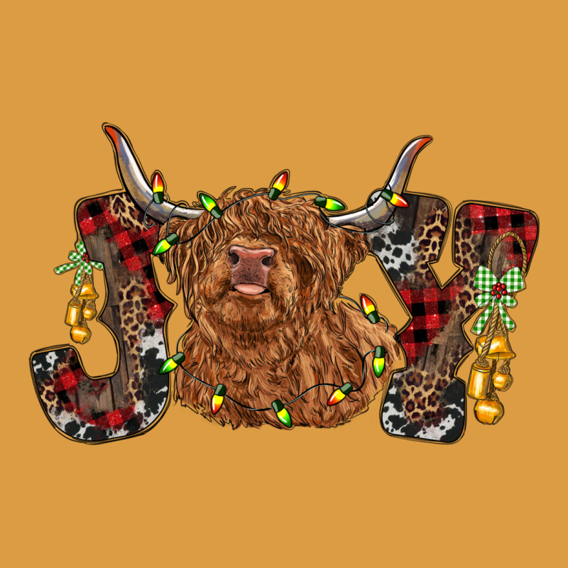 Joy Highland Cow Urban Heavy Tee by RanaPortraitStore | Teevron